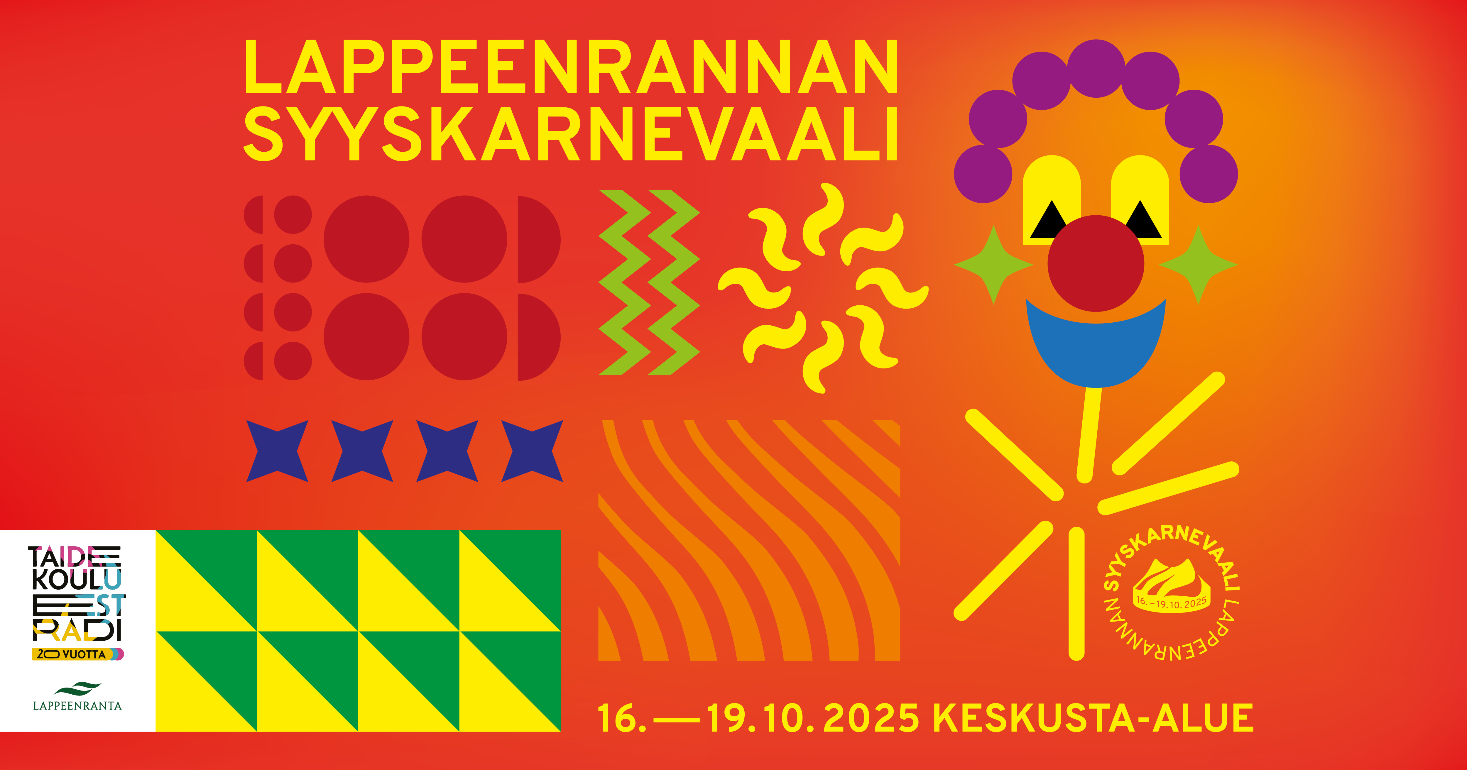 Lappeenrannan syyskarnevaalin ilmekuva.